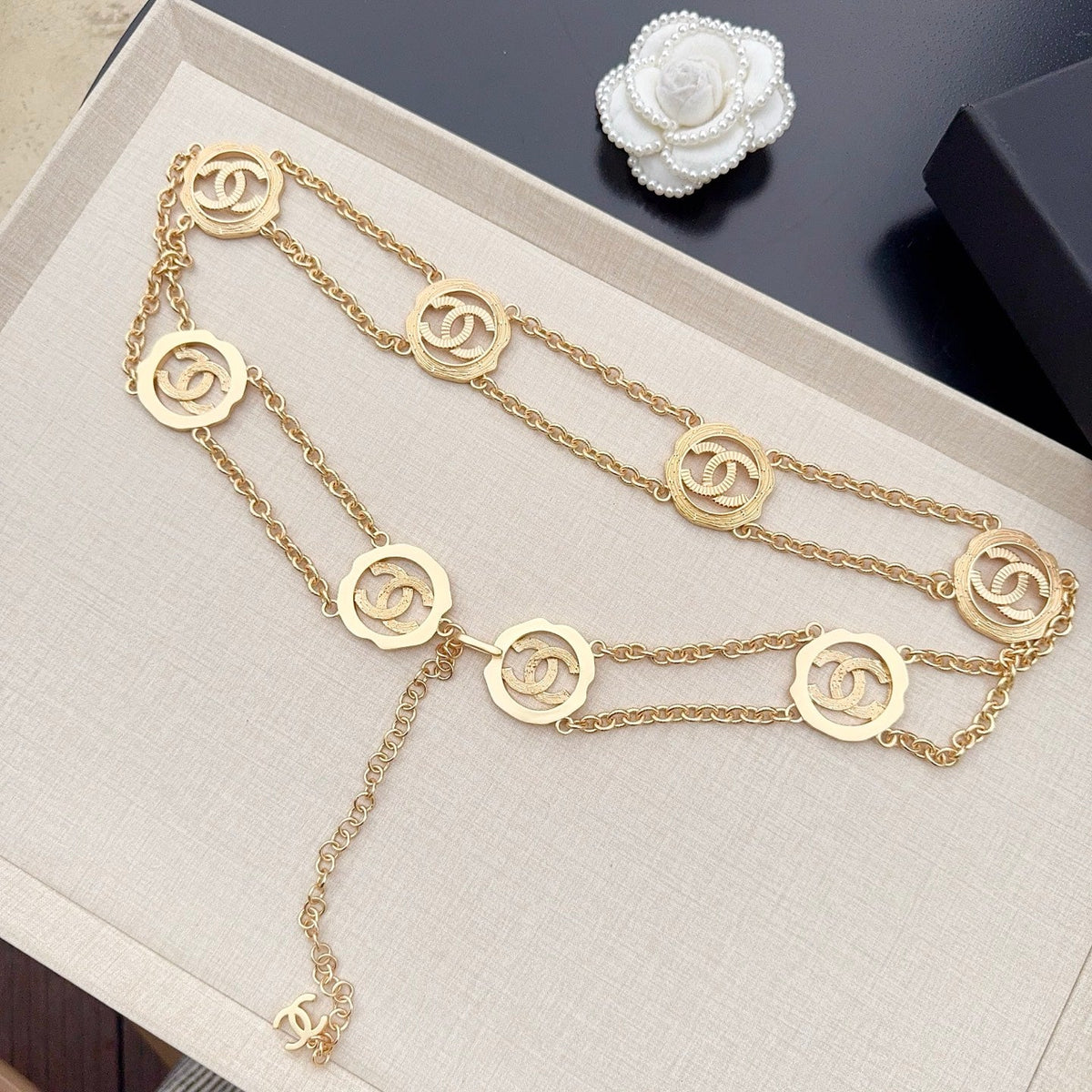 Chanel 2026 Gold-Plated Chain Belt 201240