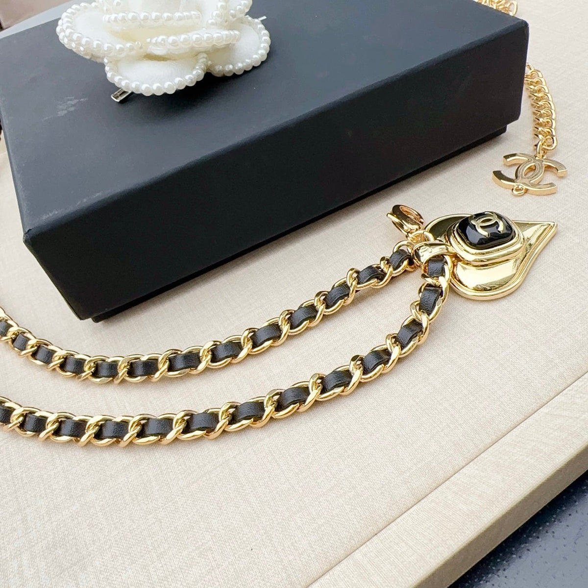 Chanel 2026 Heart Charm Chain Belt 201304