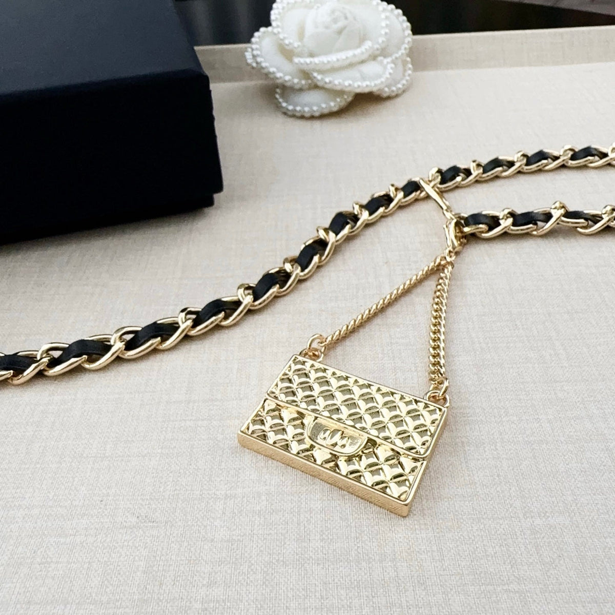 Chanel 2026 Mini Bag Charm Chain Belt 204537