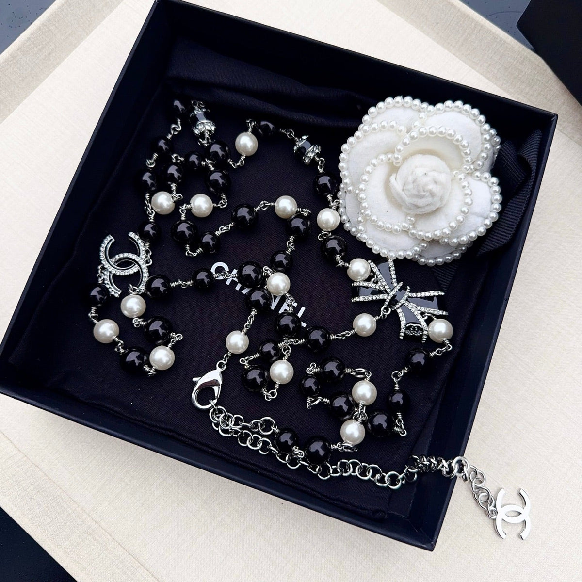 Chanel 2026 Pearl Beaded Chain Belt 207042
