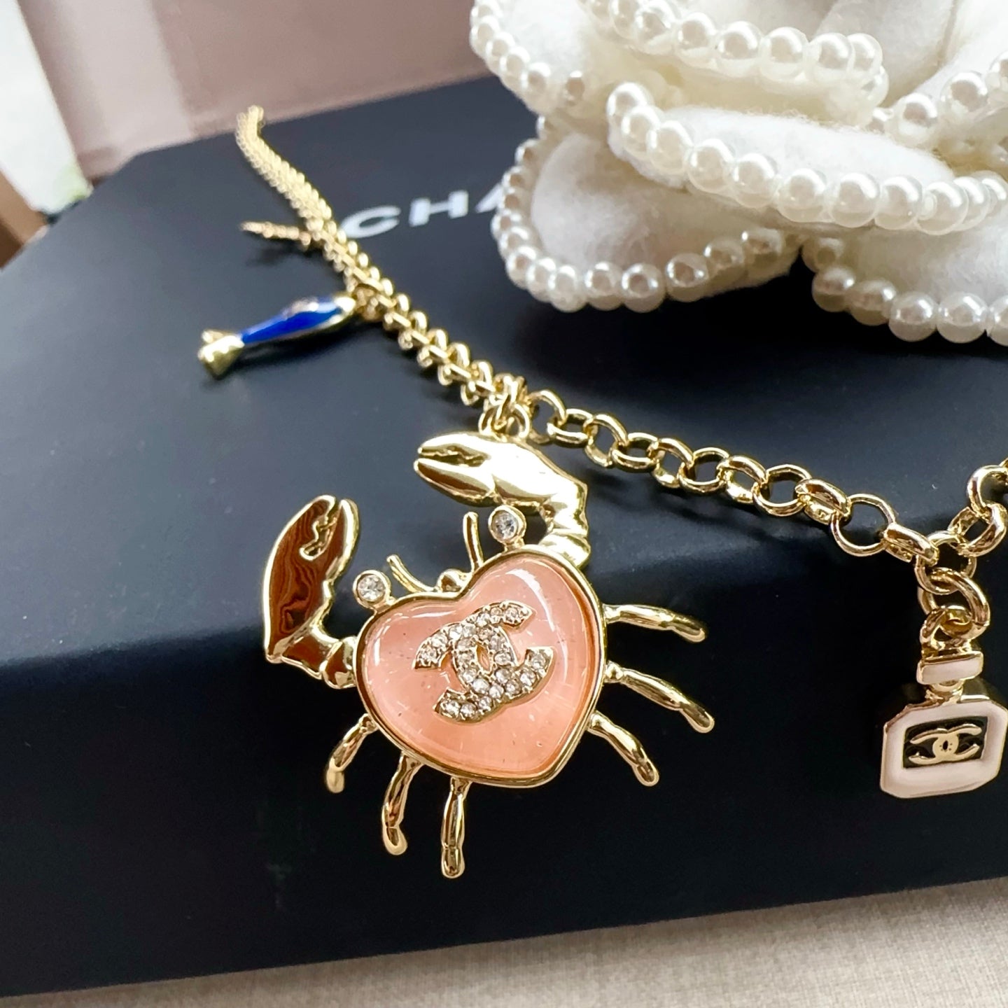 Chanel 2026 Ocean-Themed Charm Chain Belt 207163