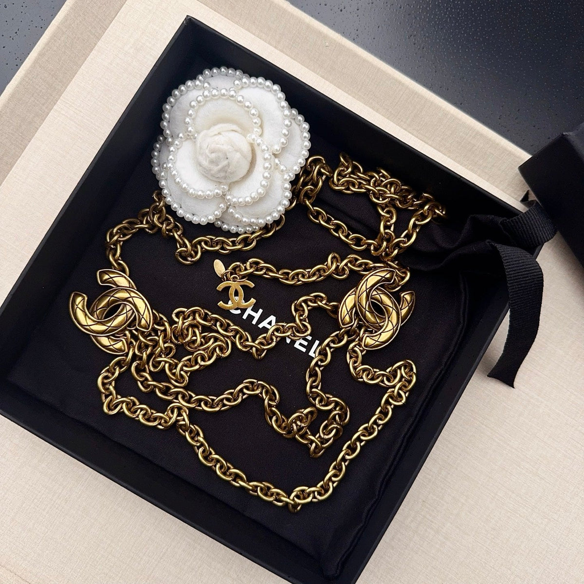 Chanel 2026 Vintage Gold Chain Belt 208029