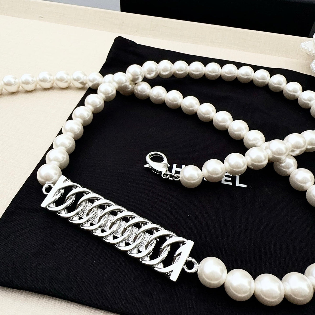 Chanel 2026 Pearl Chain Belt 212549
