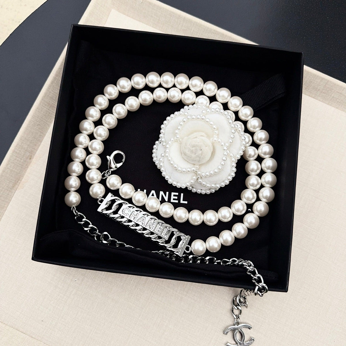 Chanel 2026 Pearl Chain Belt 212549