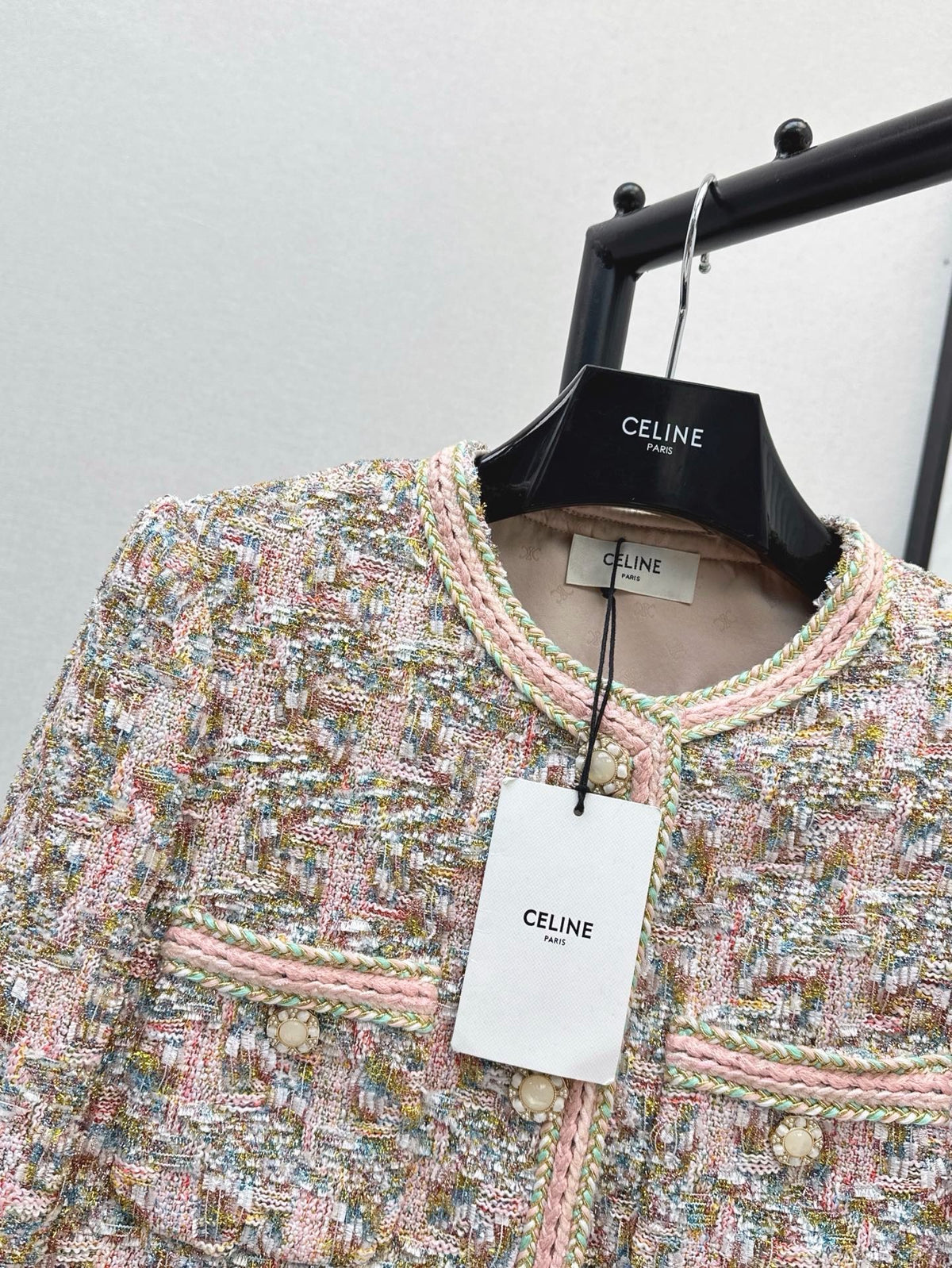 Chanel 2026 Self-Portrait Jacket Pink Tweed