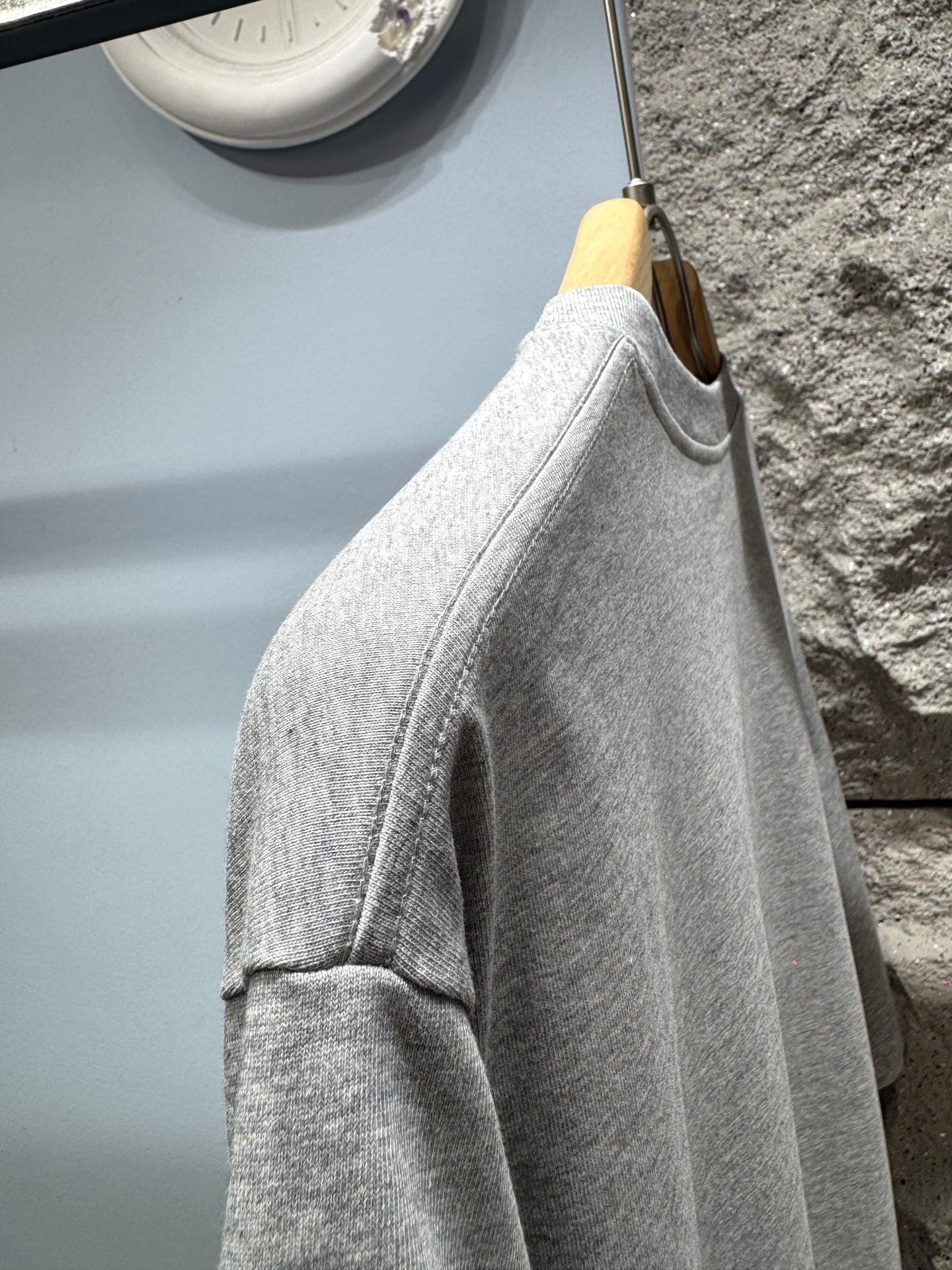 CC 2026  Short-Sleeve T-Shirt Light Gray Pure Cotton 592118