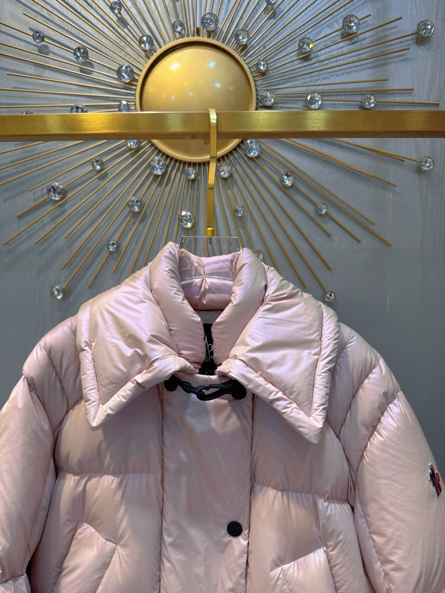 Moncler 2025 Moncler Grenoble Jeita Jacket Pink Down Polyester