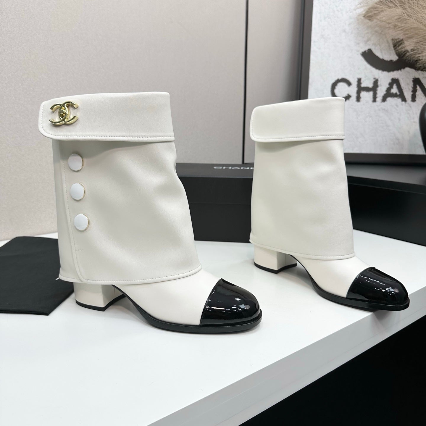 Chanel 2026 Ankle Boots 55mm Cowhide 985752