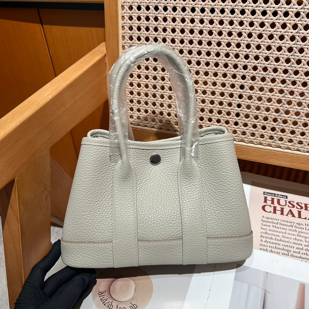High-end Hermes 2026 Garden Party 23cm Bag Togo Calfskin