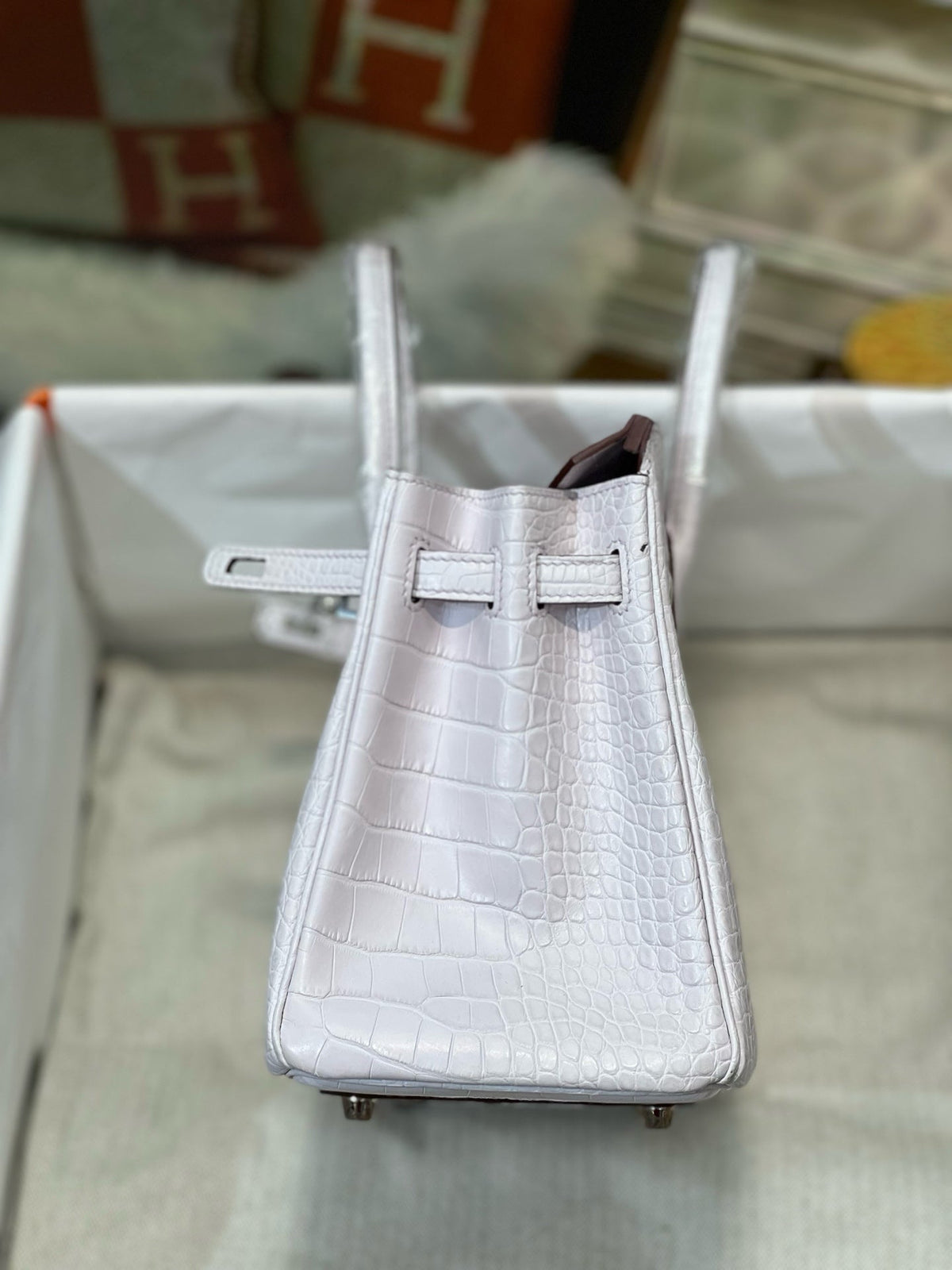High-end Hermes 2026 Birkin Bag 25cm Crocodile Leather