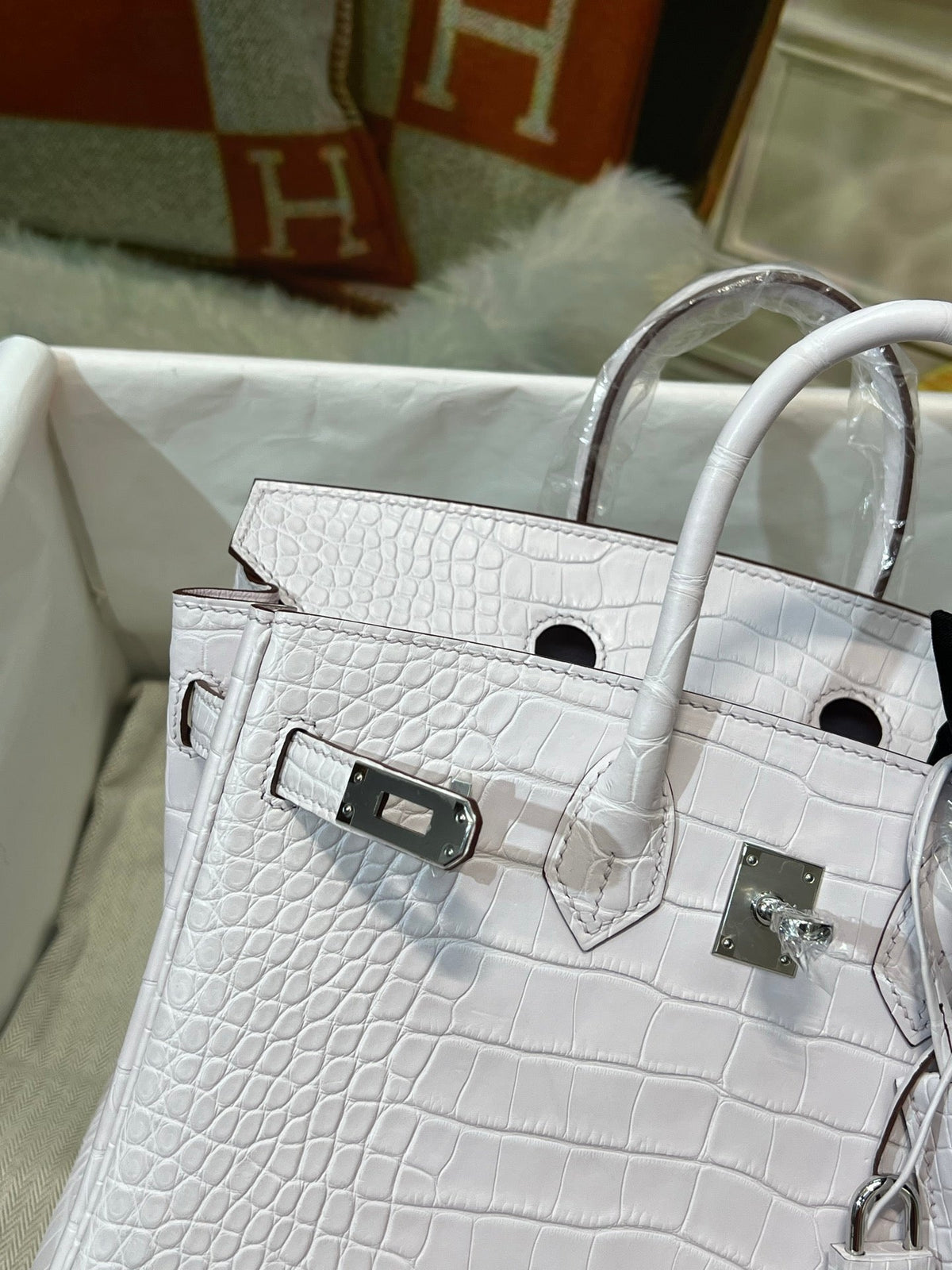 High-end Hermes 2026 Birkin Bag 25cm Crocodile Leather