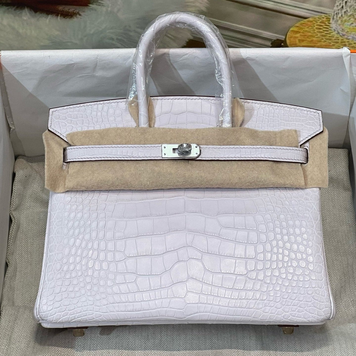 High-end Hermes 2026 Birkin Bag 25cm Crocodile Leather