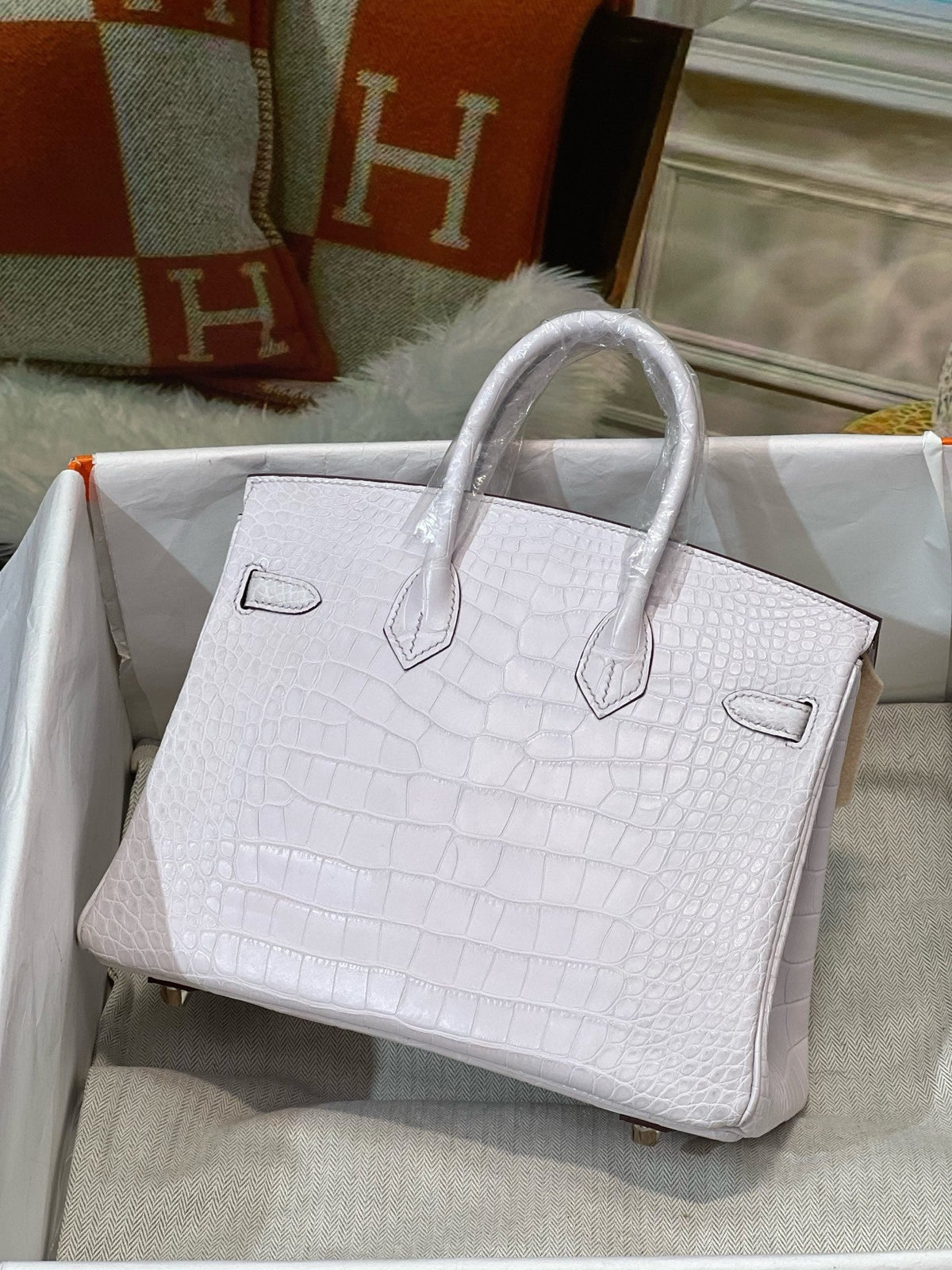 High-end Hermes 2026 Birkin Bag 25cm Crocodile Leather