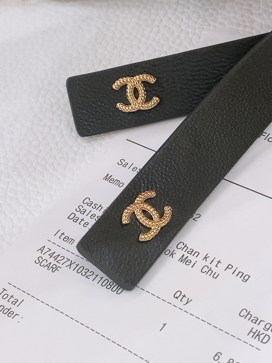 Chanel 2026 Spiral Bow Waist Chain Belt