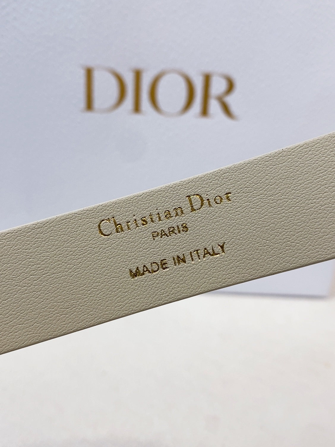 Dior Belt 25mm Smooth Calfskin 191471