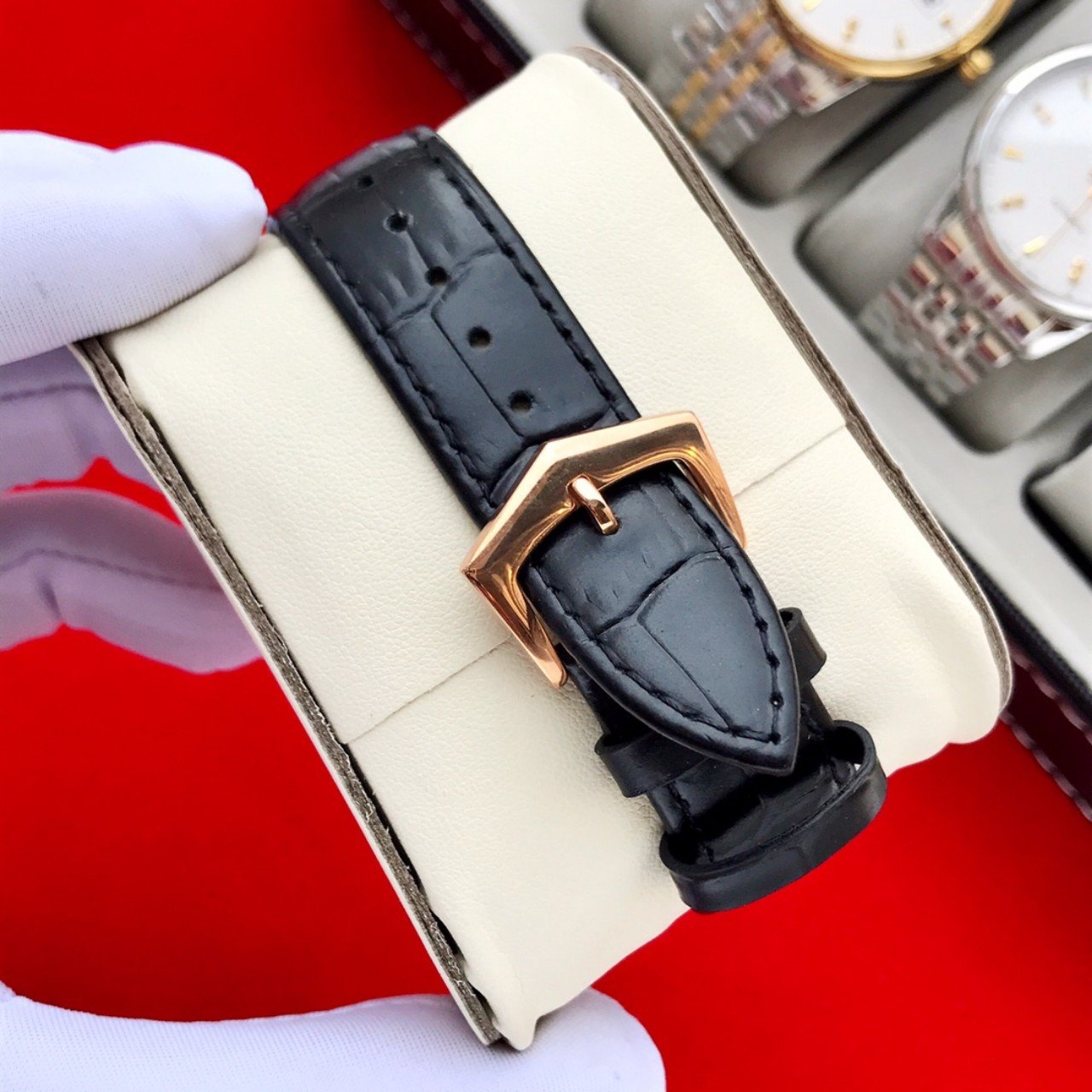 PATEK GONDOLO 40 MANUAL WINDING LEATHER STRAP