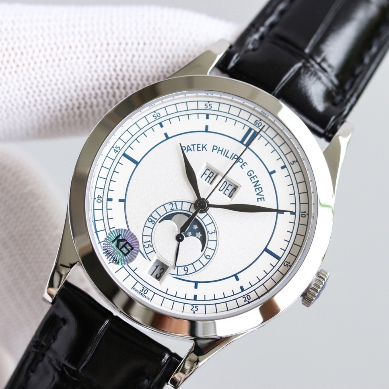 PATEK CALATRAVA 5376G-001 ANNUAL CALENDAR WHITE DIAL