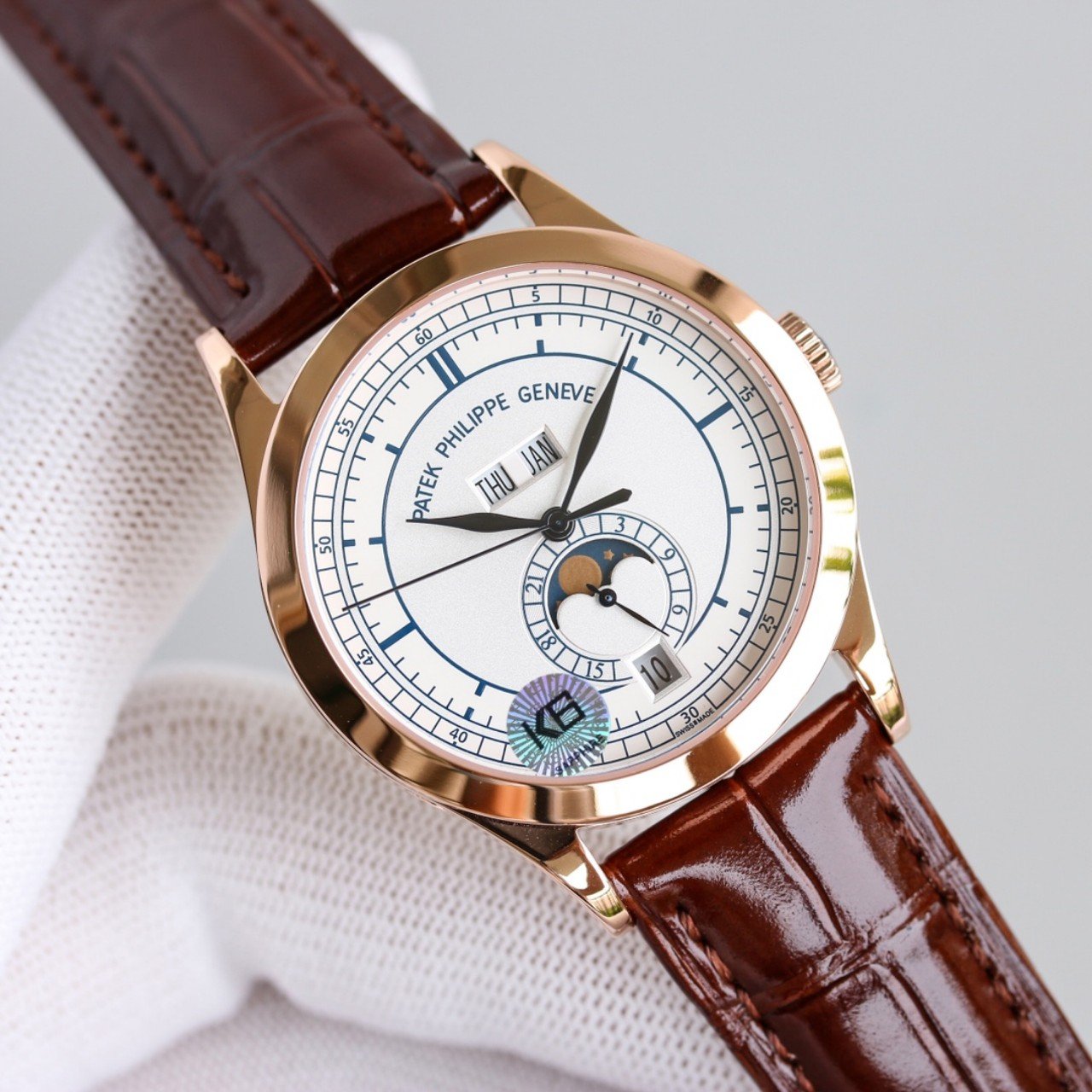 PATEK CALATRAVA 5376R-001 ANNUAL CALENDAR ROSE GOLD