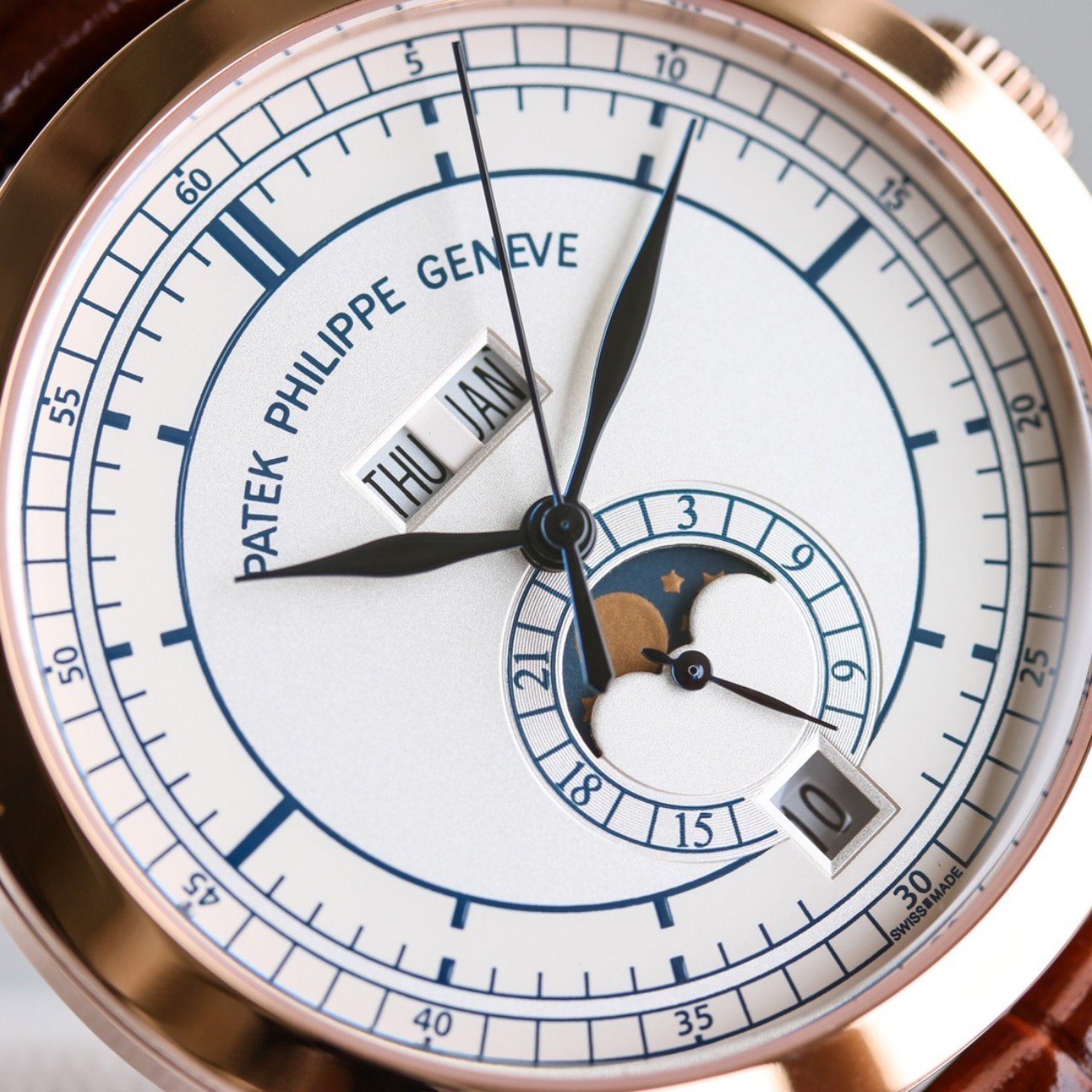 PATEK CALATRAVA 5376R-001 ANNUAL CALENDAR ROSE GOLD