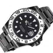 GMT-MASTER II BLACK WHITE BEZEL