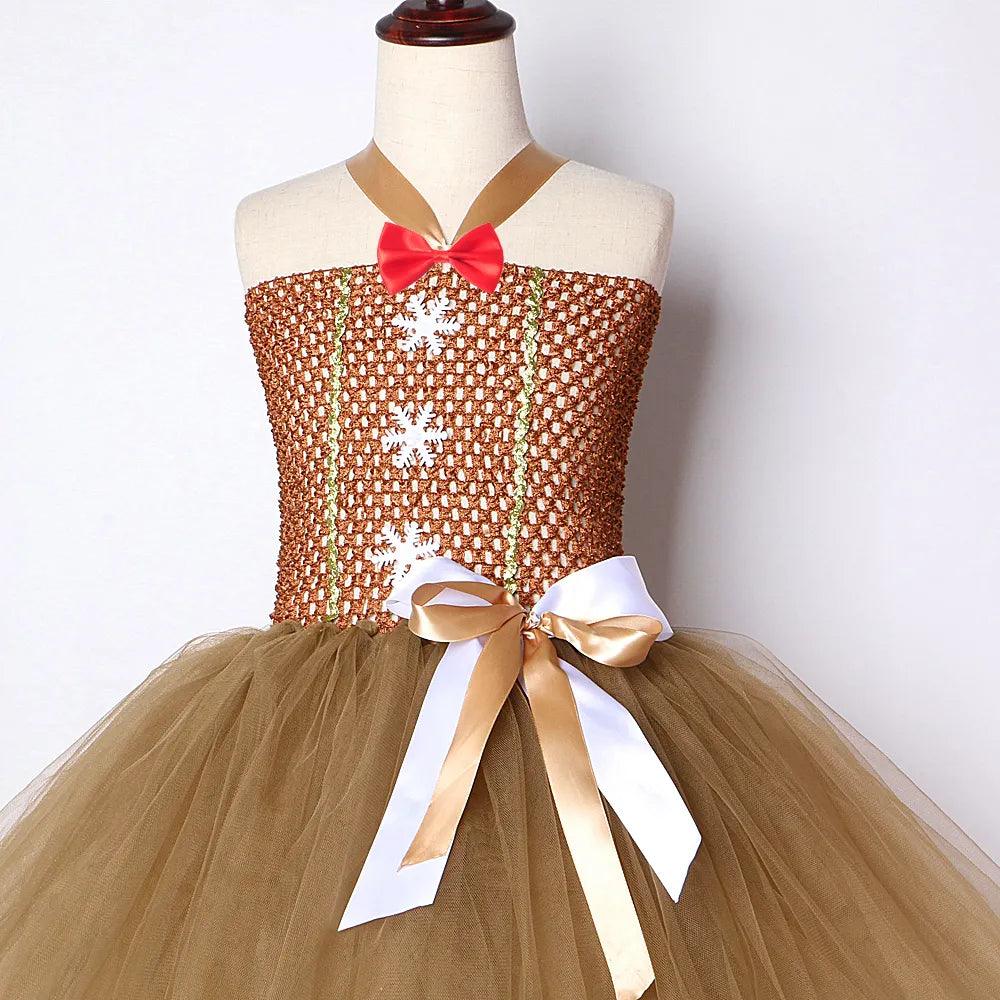Gingerbread Tutu Dress - My Fancy Dress Box