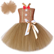 Gingerbread Tutu Dress - My Fancy Dress Box