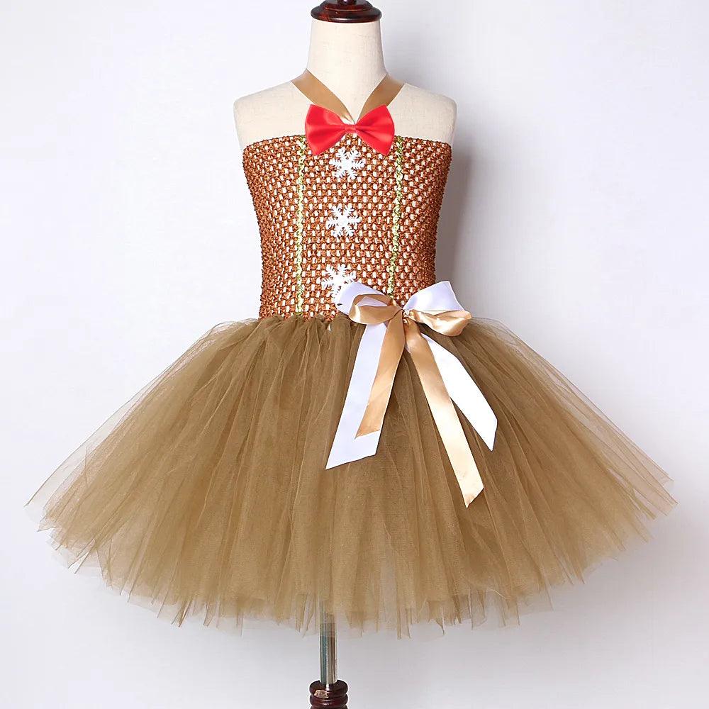 Gingerbread Tutu Dress - My Fancy Dress Box