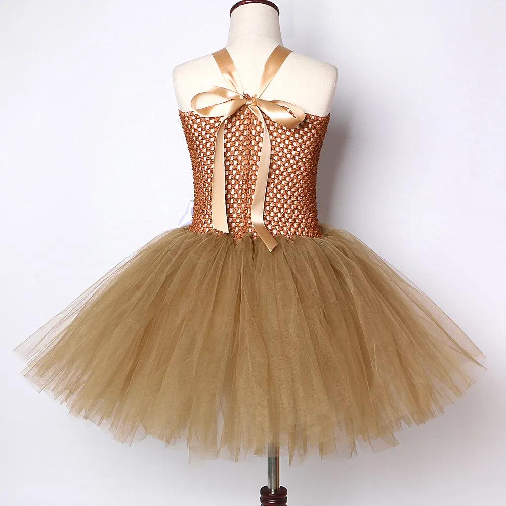 Gingerbread Tutu Dress - My Fancy Dress Box