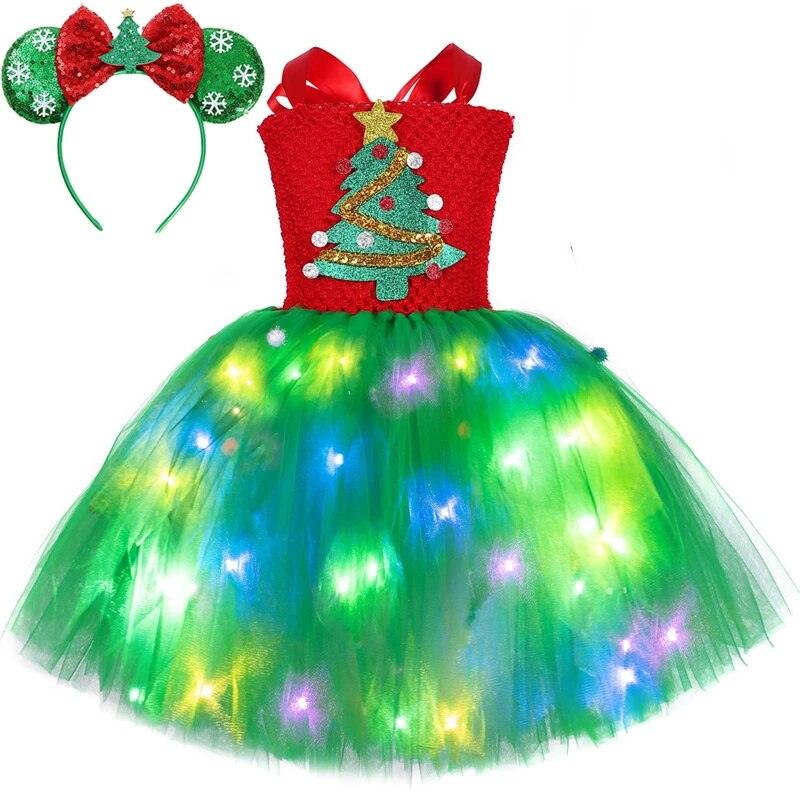 Light Up Christmas Tree Dress - My Fancy Dress Box