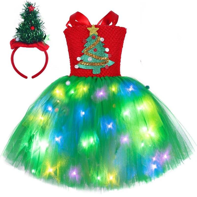 Light Up Christmas Tree Dress - My Fancy Dress Box
