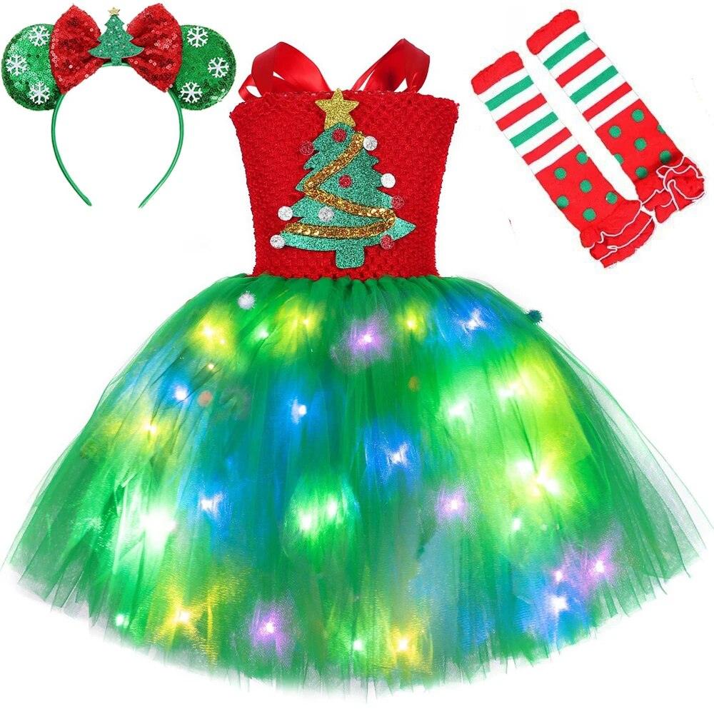 Light Up Christmas Tree Dress - My Fancy Dress Box