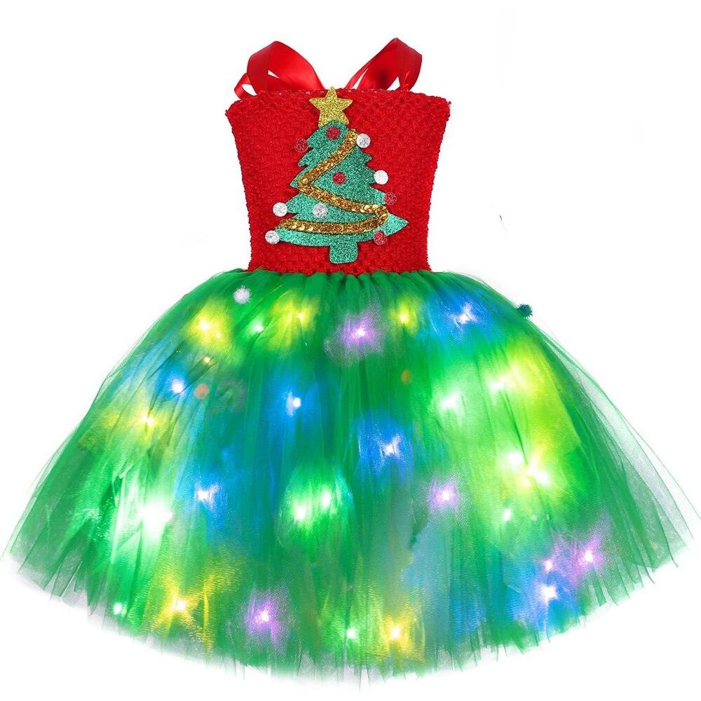 Light Up Christmas Tree Dress - My Fancy Dress Box