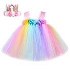 Pastel Rainbow Blossom Dress - My Fancy Dress Box