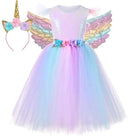 Pastel Rainbow Party Dress - My Fancy Dress Box