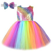 Rainbow Party Dress - My Fancy Dress Box
