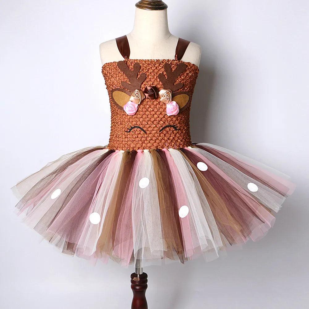 Reindeer Tutu Dress - My Fancy Dress Box