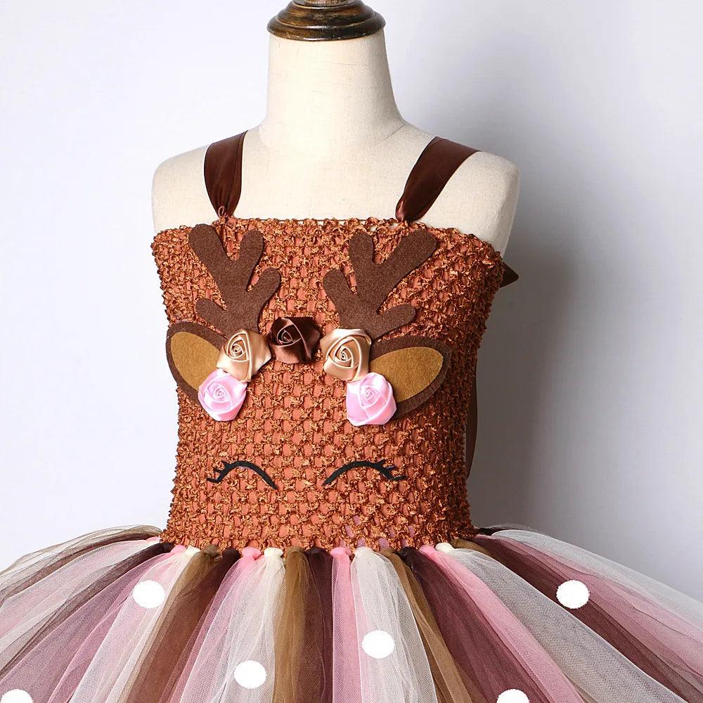 Reindeer Tutu Dress - My Fancy Dress Box