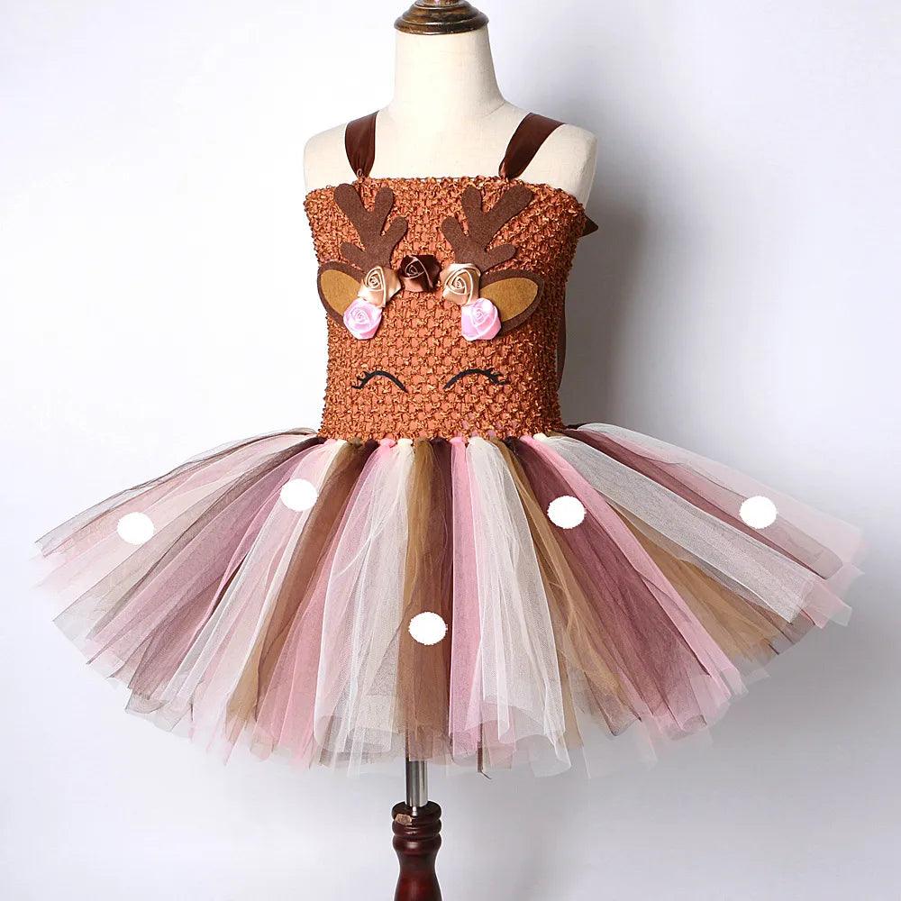 Reindeer Tutu Dress - My Fancy Dress Box