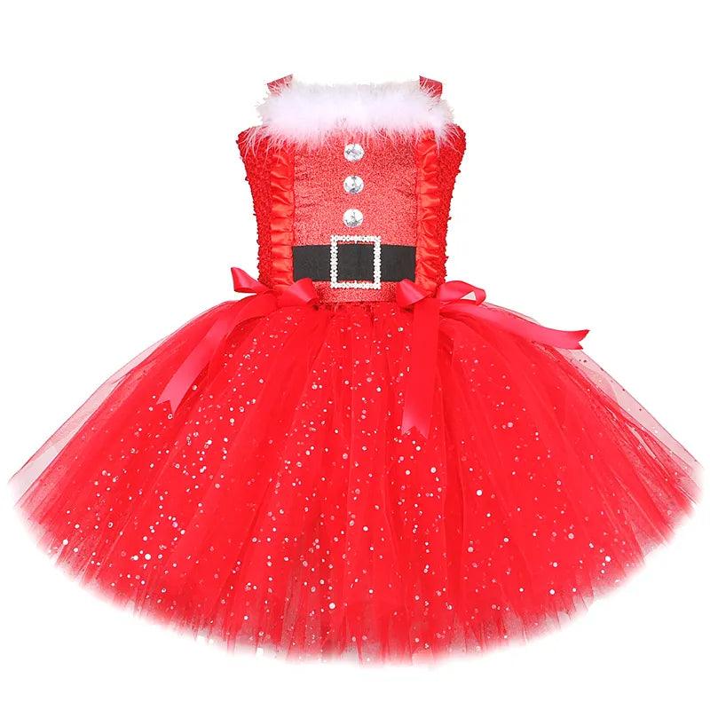 Santa Sparkle Dress - My Fancy Dress Box