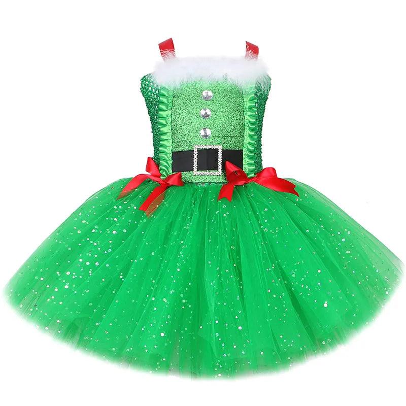 Santa Sparkle Dress - My Fancy Dress Box